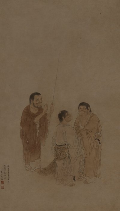 Three Immortals by Shen Shao